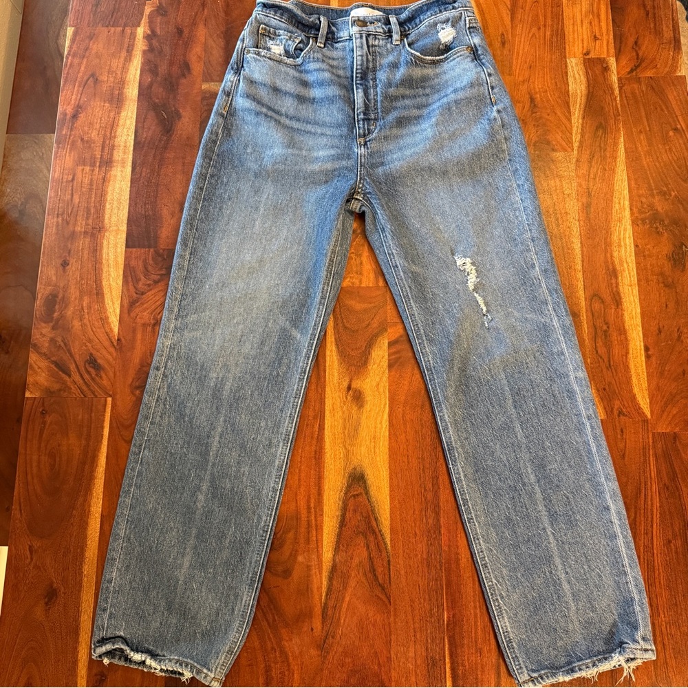LOFT Made and Loved 90s High Waist Straight Jeans size 26/2